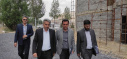 بازدید معاون توسعه دانشگاه علوم اراک ، معاون دانشجویی، مدیر و رئیس امور مالی بیمارستان از پروژه در حال ساخت تخصصی و فوق تخصصی زنان