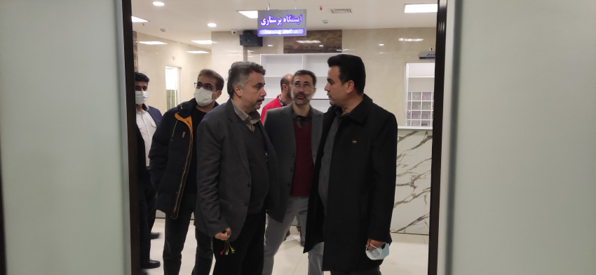 بازدید دکتر ملاطائفه معاونت توسعه مدیریت و منابع دانشگاه علوم پزشکی اراک