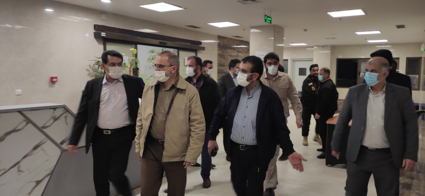 بازدید دکتر مخلص الائمه استاندار مرکزی