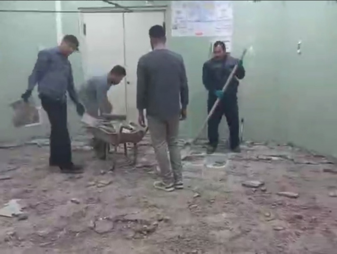 بهسازی اتاق عمل سرپایی اورژانس مرکز آموزشی درمانی امیرالمومنین(ع)
